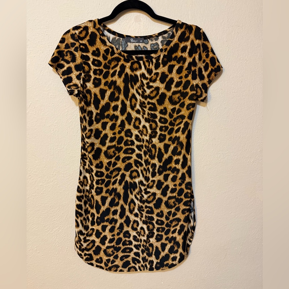 Leopard Print Women's Top